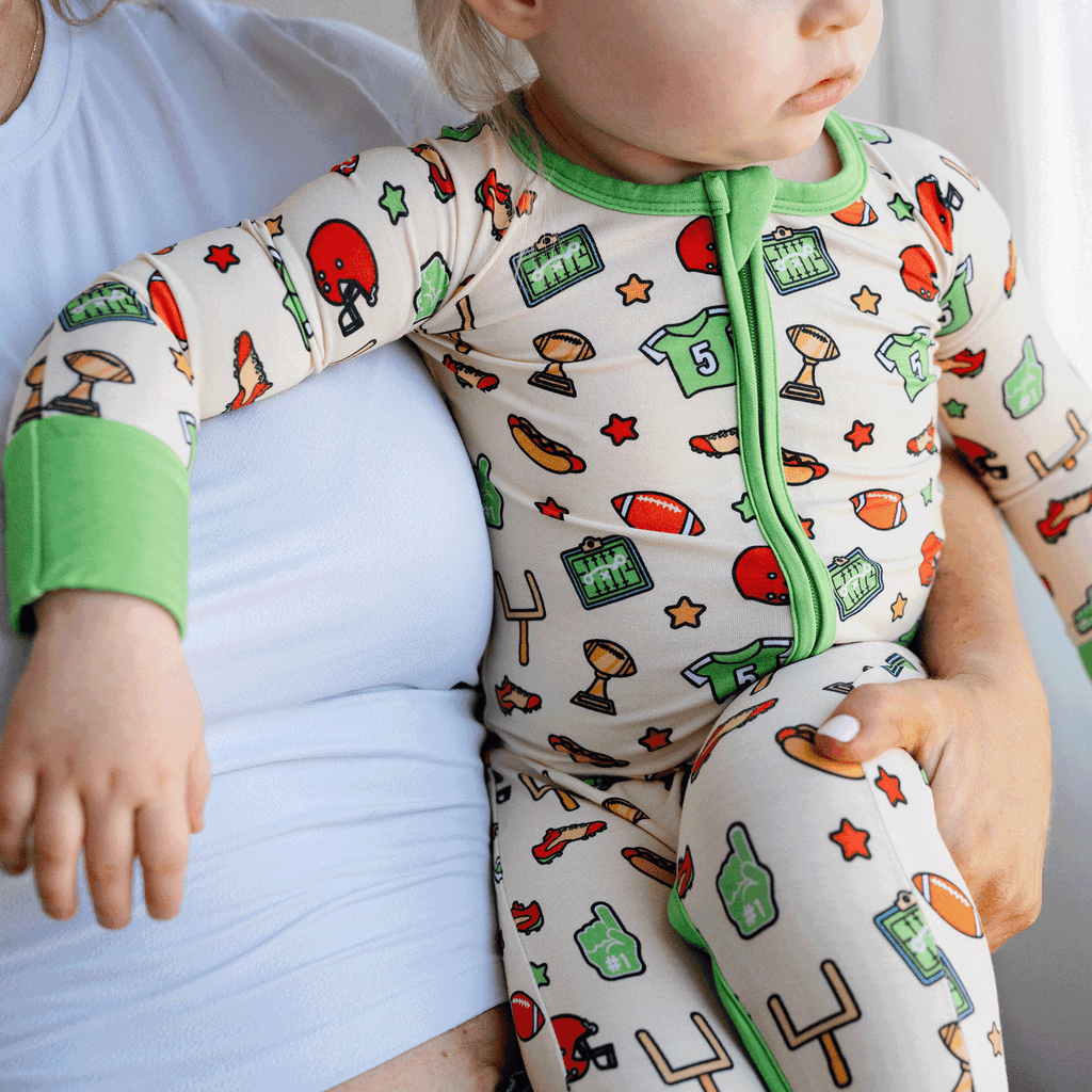 Football Zippy One-Piece